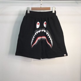 Bape 1st Camo Shark Sweat Short Black