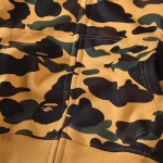 Bape 1st Camo Shark Full Hoodies Yellow