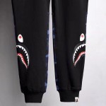 Bape Side Shark Joggers Black / Blue