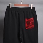 Bape Side Shark Joggers Black / Red