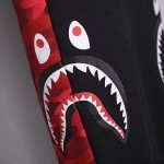 Bape Side Shark Joggers Black / Red