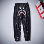 Bape Space Camo Shark Joggers Black