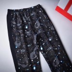 Bape Space Camo Shark Joggers Black