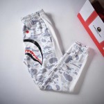 Bape Space Camo Shark Joggers White