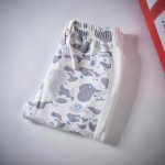 Bape Space Camo Shark Joggers White