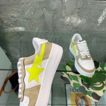 A Bathing Ape Bape Sta Low Sneakers Brown