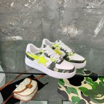 A Bathing Ape Bape Sta Low Sneakers Camo