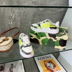 A Bathing Ape Bape Sta Low Sneakers Camo