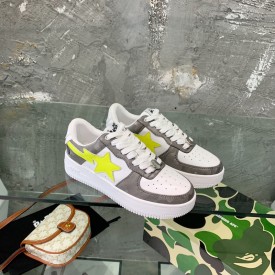 A Bathing Ape Bape Sta Low Sneakers Grey