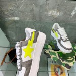 A Bathing Ape Bape Sta Low Sneakers Grey