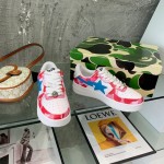 A Bathing Ape Bape Sta Low Sneakers Pink