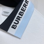 BBR Logo Detail Cotton Pique Polo Shirt White