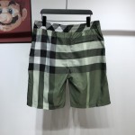 BUR Check Drawcord Swim Shorts Green