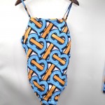 BUR Monogram Print Swimsuit