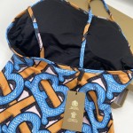 BUR Monogram Print Swimsuit