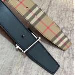 BUR Reversible Monogram Motif Vintage Check Belt