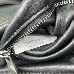 B V The China Cassette Bag Black Silver