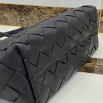 B V Tote in Intrecciato Nappa Leather Black