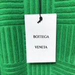 B V Intrecciato Cotton T shirt Green