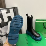 B V Tire Chelsea Boot Black / Amalfi Blue