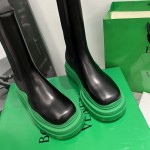 B V Tire Chelsea Boot Black / Green