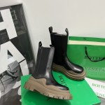 B V Tire Chelsea Boot Black / Jute