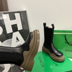 B V Tire Chelsea Boot Black / Jute