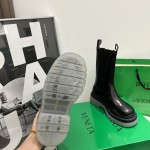 B V Tire Chelsea Boot Black / Transparent