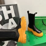 B V Tire Chelsea Boot Black / Yellow