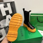 B V Tire Chelsea Boot Black / Yellow