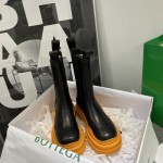 B V Tire Chelsea Boot Black / Yellow