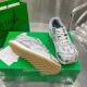 Replica Bottega Veneta Orbit Sneaker Lightweight Technical Fabric and Mesh Silver