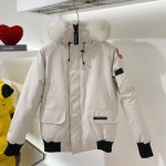 CA Goose Chilliwack Bomber Jacket Ivory