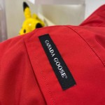 CA Goose Chilliwack Bomber Jacket Red