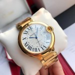 Santos de Cartier watch Steel 42mm men's watch Yellow Gold