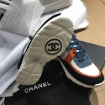 CC Logo Runner Sneakers Blue/Orange