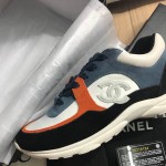 CC Logo Runner Sneakers Blue/Orange