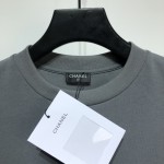 CC Logo Cotton T shirt Grey