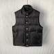 Celine quilted blouson jacket in monogram nylon black