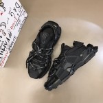 Dolce & Gabbana DG Mixed-material Space Sneakers Black