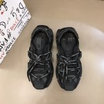 Dolce & Gabbana DG Mixed-material Space Sneakers Black