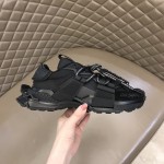 Dolce & Gabbana DG Mixed-material Space Sneakers Black