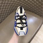 Dolce & Gabbana DG Mixed-material Space Sneakers Blue