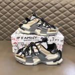 Dolce & Gabbana DG Mixed-material Space Sneakers Grey