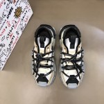 Dolce & Gabbana DG Mixed-material Space Sneakers Grey