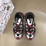 Dolce & Gabbana DG Mixed-material Space Sneakers Multicolor