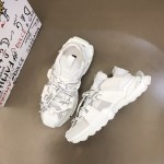 Dolce & Gabbana DG Mixed-material Space Sneakers White