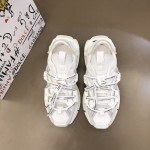 Dolce & Gabbana DG Mixed-material Space Sneakers White