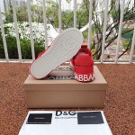 Dolce & Gabbana DG Mixed-material Custom 2.Zero sneakers Red