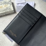 Dior Passport Cover Oblique Canvas Blue